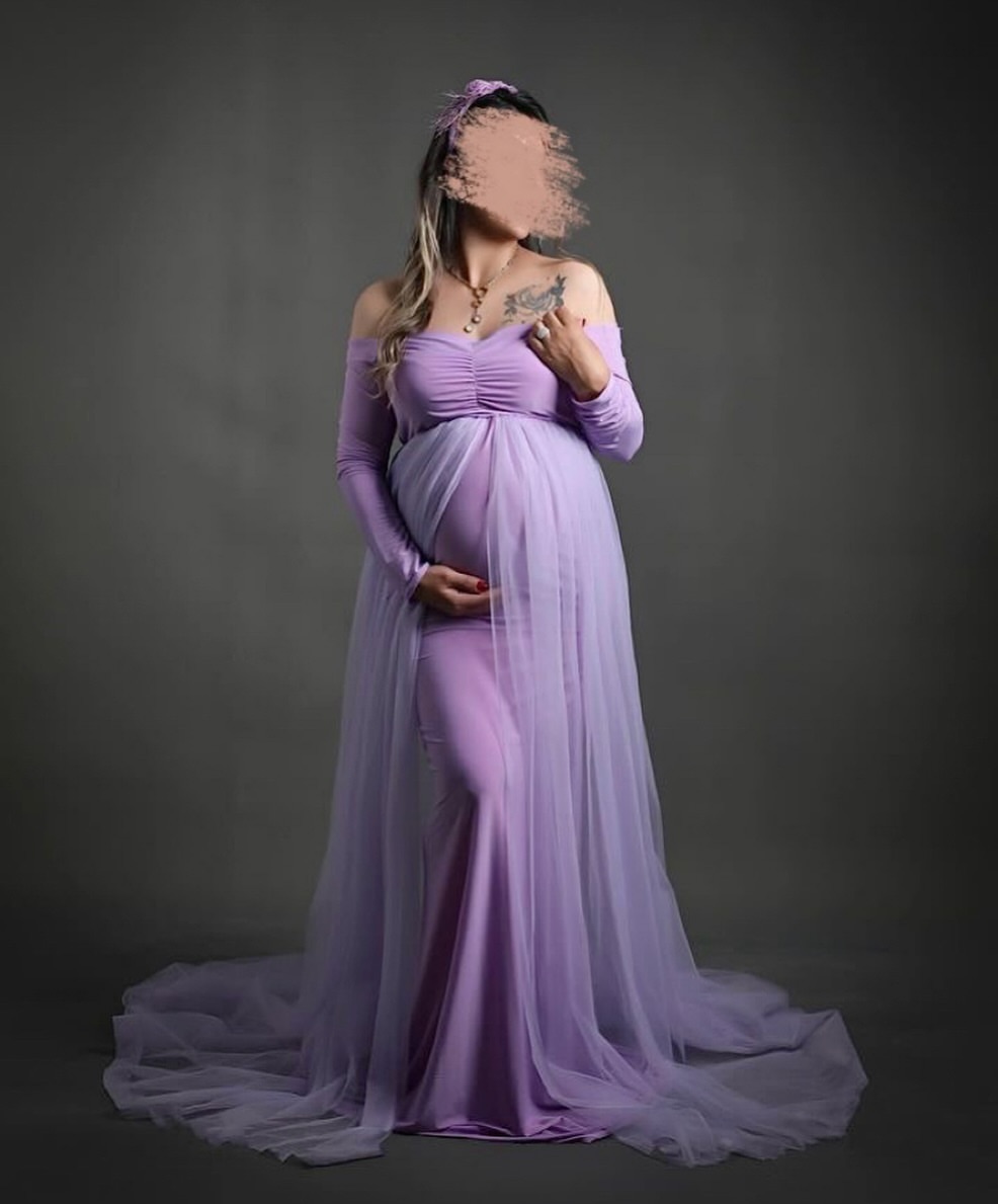 ماکسی با دامن تور